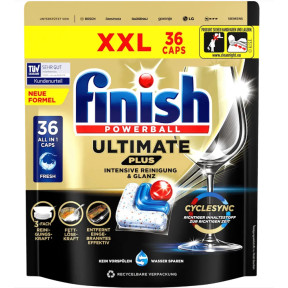 Капсулы для посудомоечных машин FINISH Ultimate Plus All in 1, 36 шт